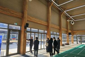 목조건축물 견학 방문